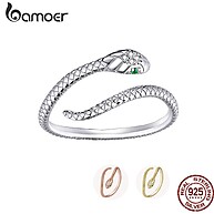 Anel Bamoer Prata 925 Ajustável para Mulheres - imagem 2