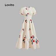 Vestido Boho Floral Lovito: Estilo e Conforto para Mulheres - imagem 2