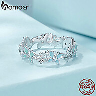 Anel Borboleta em Prata 925 Bamoer – Jóia Elegante para Mulheres - imagem 2