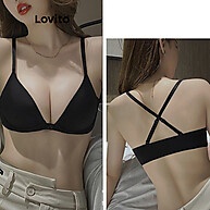 Lovito Bralette Casual Liso Básico: Conforto e Estilo para Mulheres - imagem 2