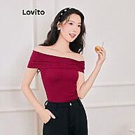 Camiseta Lovito Lisa Franzida – Conforto e Estilo para Mulheres - imagem 2