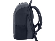 Mochila HP Travel - para Notebook de até 15,6 Polegadas, Multi-compartimentos, Expansível até 21L, com Alças Acolchoadas, Exterior Feito de Materiais Reciclados, Azul (6B8U7AA) - imagem 4