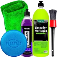 Kit Completo Limpeza Automotiva: Multiação Vintex, Restaurax Vonixx e Acessórios Karbox - imagem 2