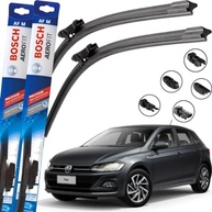 Par Palheta Limpador Parabrisa Original Bosch Multiclip para VW Polo e Virtus (2017-2024) - imagem 2