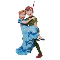 Enesco Disney Showcase Estatueta Peter Pan com Wendy Darling - 21 cm, Multicolorida - imagem 4