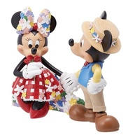 Enesco Disney Showcase Estatueta Botânica Mickey e Minnie - 17 cm, Multicolorida - imagem 5