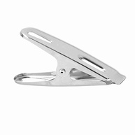 Pinos de Aço Inoxidável para Roupas - 20pcs | PEGS ROPOS - Clipes Resistentes e Multifuncionais para Casa - imagem 1