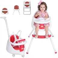 Cadeirão Alimentação 4 em 1 Multifuncional - Booster, Carrinho e Atividades para Bebês (6m a 5a) - imagem 2