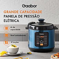 Gaabor RC-S60E01AS: Panela Elétrica 6L Multifuncional - imagem 2