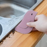 Raspador de Cozinha em Forma de Pinguim Rosa - Ferramenta Multifuncional Macia e Divertida para Limpeza Sem Arranhões - imagem 5