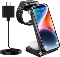 Carregador 3 em 1 Samsung: Base Wireless Multifuncional - imagem 3