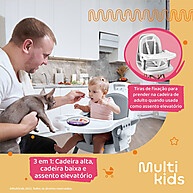 Cadeira de Alimentação 3 em 1 Berry Multikids - imagem 2