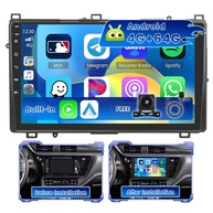 Central Multimídia Android 15 22cm para Toyota Corolla 2017-2019: Carplay, Android Auto, GPS, WiFi 5G e Mais! - imagem 1