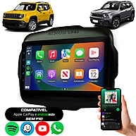 Multimídia 9” Jeep Renegade: Carplay & Android Auto - imagem 1