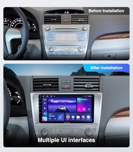 Central Multimídia Android para Toyota Camry 2007-2011: CarPlay Sem Fio, GPS, Bluetooth e Tela 9" HD - imagem 3