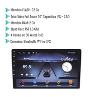 Central Multimídia Roadstar RS1018BR MI Pro Line: CarPlay & Android Auto para seu Carro - imagem 3