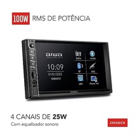Central Multimídia AIWA 7" HD Bluetooth Espelhamento USB - AWS-CA-DD-01 - imagem 3