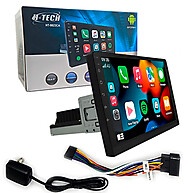 Multimídia H-Tech HT-9823CA: Tela 9 Polegadas Android 12 com CarPlay e Android Auto - imagem 1