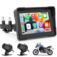 Multimídia para Moto com 2 Câmeras 1080P IPS 5'' - Carplay & Android Auto Sem Fio - imagem 2