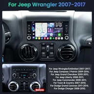 Central Multimídia 4+64GB para Jeep Wrangler: A Evolução do Seu Carro! - imagem 4