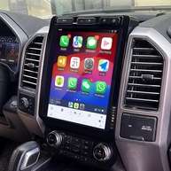 Central Multimídia Android 13 12.1" Tesla Style para Ford F150/F250/F350 (2015-2022) com Snapdragon, Carplay & Android Auto - imagem 1