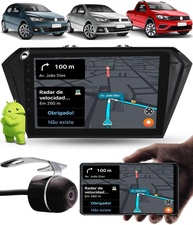 Central Multimídia Android 9" para Gol, Voyage e Saveiro G7/G8 (2017+) com Câmera de Ré - imagem 1