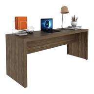 Escrivaninha 180cm Multimóveis Nogal - Mesa de Escritório Moderna com Design Elegante - imagem 1