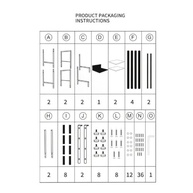Suporte Múltiplo para Guitarra com 3 Prateleiras de Armazenamento - Organize e Exiba seus Instrumentos - imagem 5