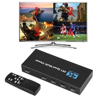 Tendak Switch Multiviewer HDMI 4x1: Tela Dividida e 5 Modos de Exibição para Múltiplos Dispositivos - imagem 1