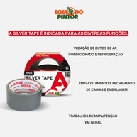 Silver Tape Reforçada: A Fita Adesiva Multiuso! - imagem 2