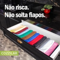 Kit 5 Panos de Microfibra 70x50cm - Alta Absorção, Multiuso e Sem Fiapos - Ideal para Vidros e Superfícies Delicadas - imagem 4