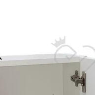 Nicho Toalheiro Decorativo MDF Branco Multiuso - imagem 2