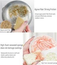 Esponjas de Cozinha Dupla Face - 6 Unidades Anti-Risco e Multiuso - imagem 5