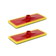 Kit 2 Rodo Esponja Espuma para Limpeza Pesada - Esfregão Mop Abrasivo Lava Piso e Azulejo Multiuso - imagem 2