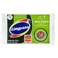 Limppano Esponja Multiuso 2 em 1 - Parte Verde para Sujeiras Pesadas e Amarela para Superfícies Delicadas - imagem 2