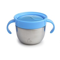 Munchkin Apanhador de Lanches em Aço Inoxidável com Tampa - 255g Azul - imagem 5