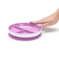 Prato com Ventosa Roxo Munchkin - Segurança e Diversão na Alimentação Infantil - imagem 3