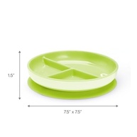 Munchkin Pratos Stay Put com Base de Sucção – Azul/Verde | Anti-derrapante e Livre de BPA - imagem 4