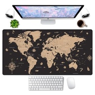 Mouse Pad Gamer Profissional Grande Confortavél Anti Derrapante 90x40 - Mapa Mundi - imagem 4