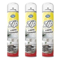 Kit 3 Limpa Estofados Spray Zip Clean 300ml - Lavagem a Seco Mundial Prime - imagem 1