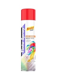 Tinta Spray Uso Geral Mundial Prime 400ml Vermelho - Acabamento Perfeito e Duradouro - imagem 2