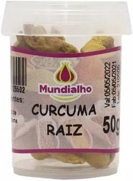 Açafrão Raiz Pote Mundialho 50g - imagem 1