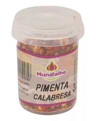 Pimenta Calabresa Pote Mundialho 30g - imagem 2