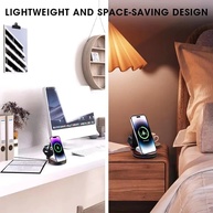 Carregador Wireless 3 em 1: Power Up Seu Mundo! - imagem 4