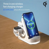 Carregador 3 em 1 Qi: Power Up Seu Mundo! - imagem 4