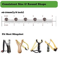 Munição Biodegradável para Estilingue 3/8" (9-10mm) - 400 Bolas de Argila para Tiro de Precisão e Prática Segura - imagem 3