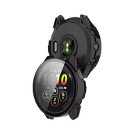 Capa Protetora Preta com Película para Garmin Forerunner 165 / 165 Music - imagem 4