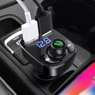 Carregador Veicular Bluetooth X8: Música, Chamadas e USB no seu Carro - imagem 4