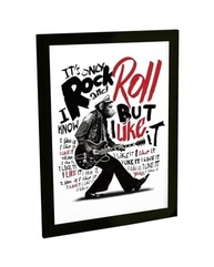 Quadro Decorativo Rock 'n' Roll - Estilo Banda Música para Sala e Quarto - imagem 2
