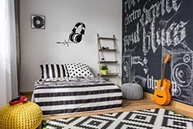 Adesivo Decorativo Fone, Som e Música - Design Moderno para Ambientes Musicais - imagem 2